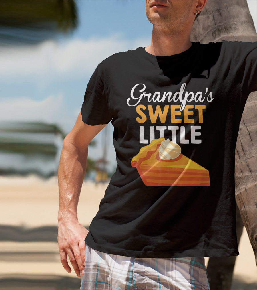 Grandpa's Sweet Little Pumpkin Pie T-Shirt