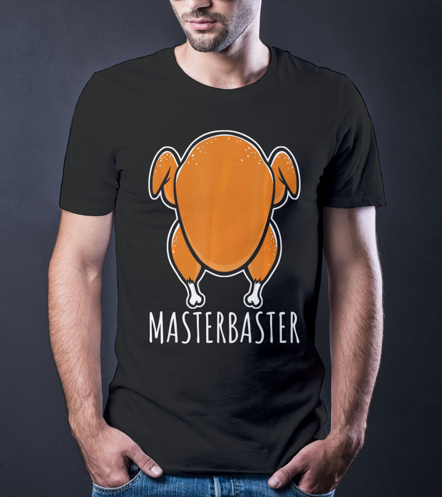 Thanksgiving Turkey Humor Masterbaster Playful T-Shirt