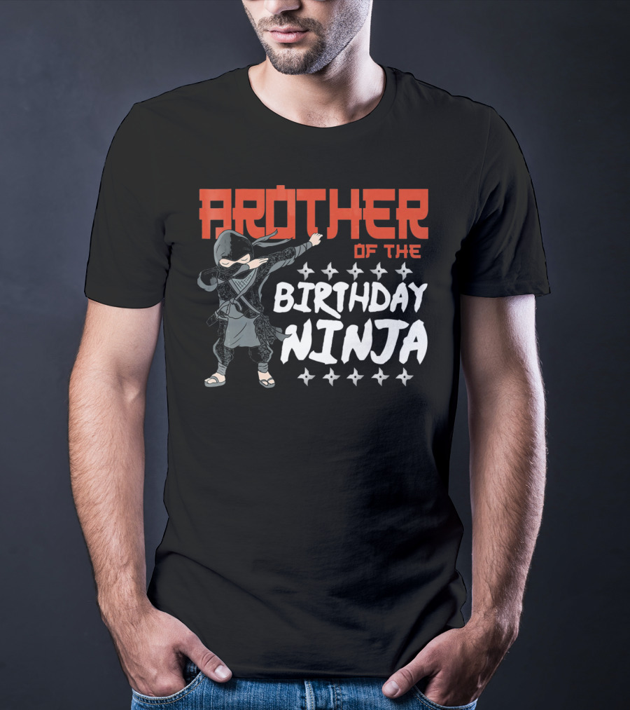 Brother Of The Birthday Ninja T-Shirt