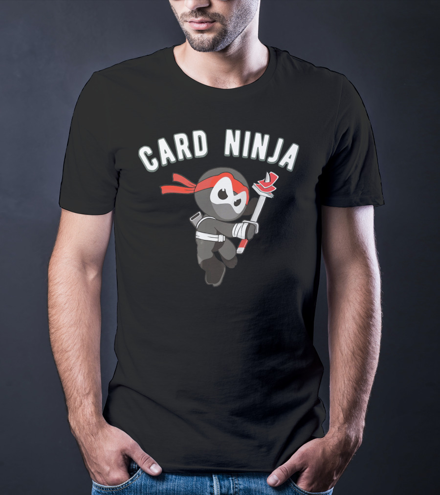 Card Ninja Martial Art Illusion Magician T-Shirt