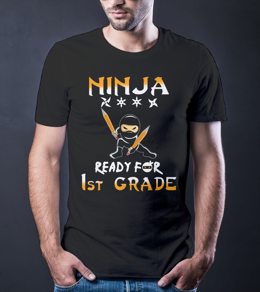 Ninja Ready For 1st Grade T-Shirt