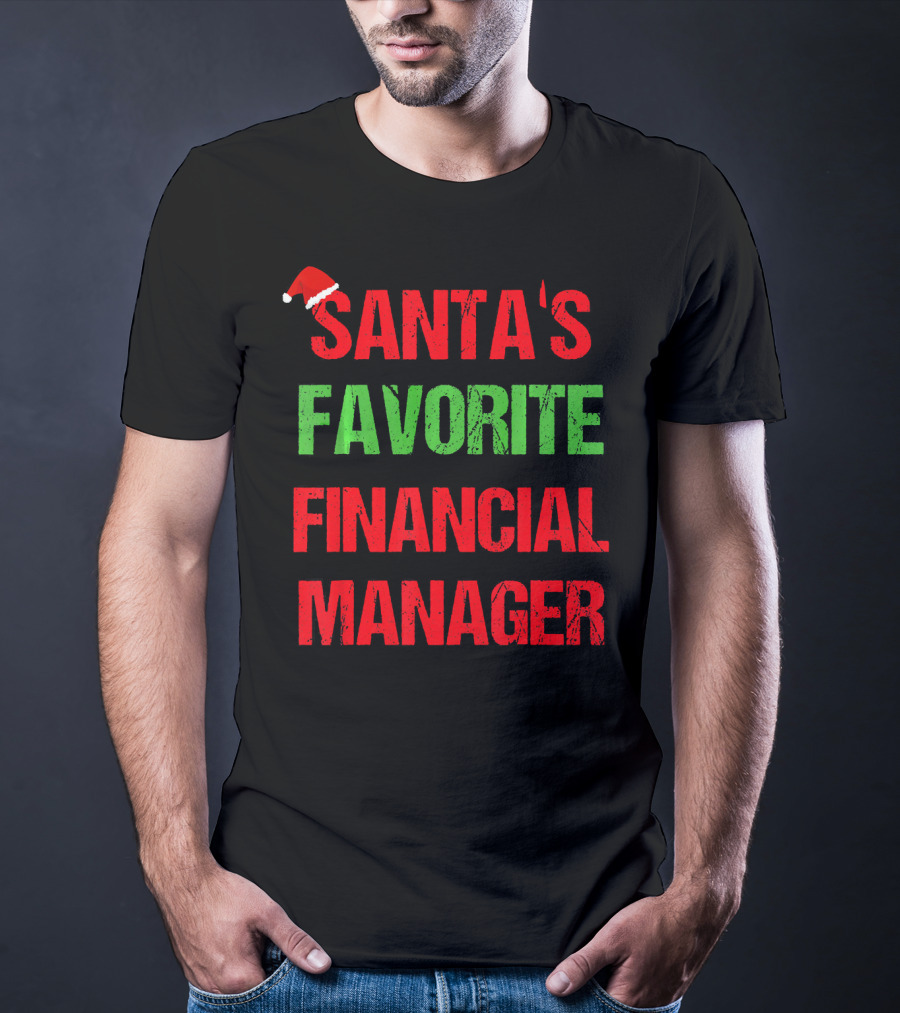 Santa's Favorite Financial Manager T-Shirt