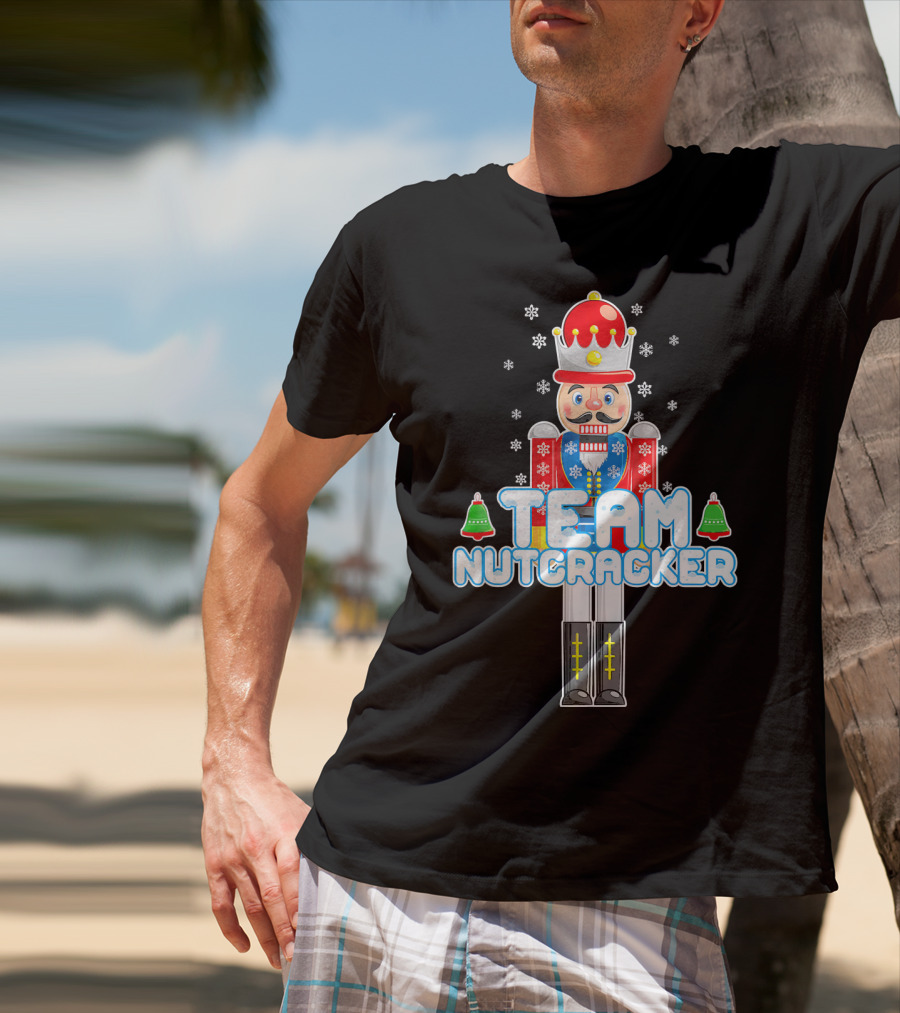 Team Nutcracker Snowflake Bells T-Shirt