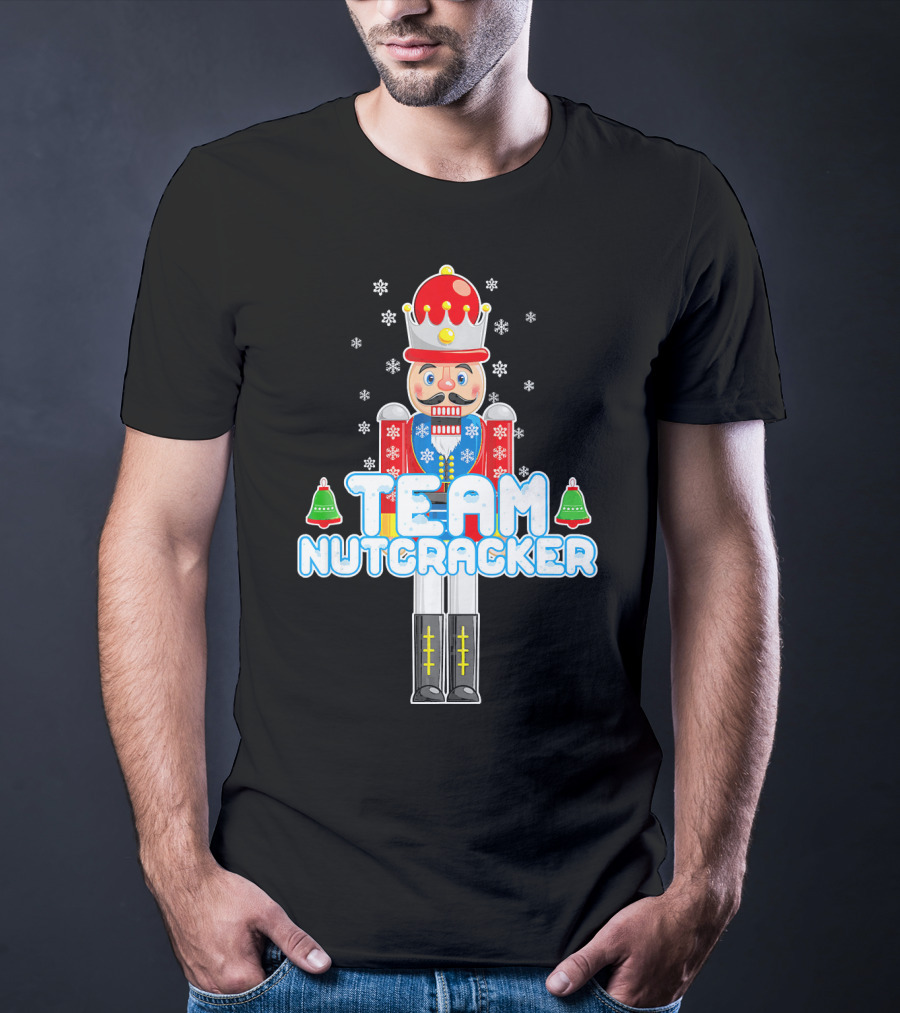 Team Nutcracker Snowflake Bells T-Shirt