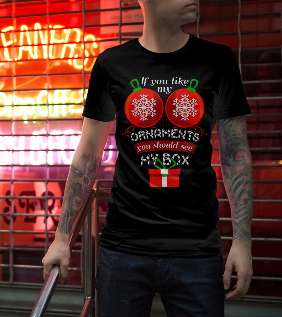 If You Like My Ornaments You Should See My Box T-Shirt