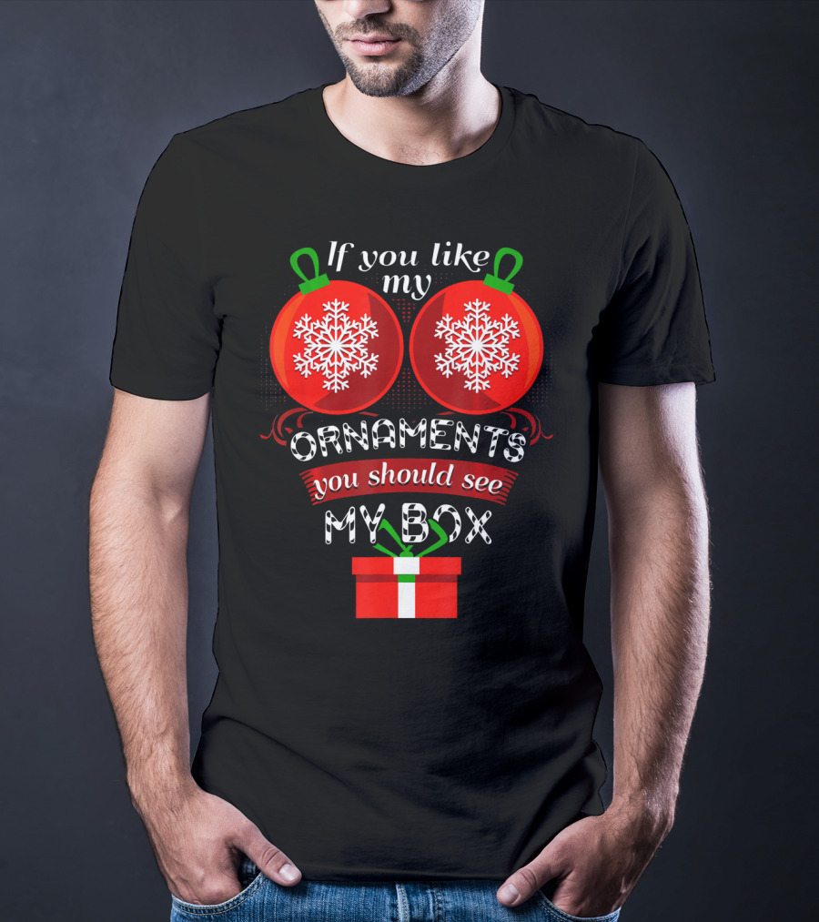 If You Like My Ornaments You Should See My Box T-Shirt