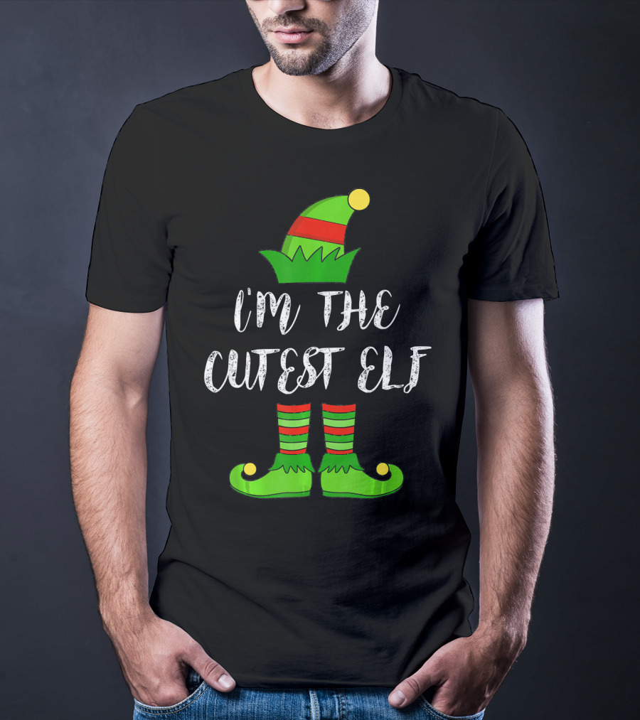 I'm The Cutest Elf Christmas Party Costume T-Shirt