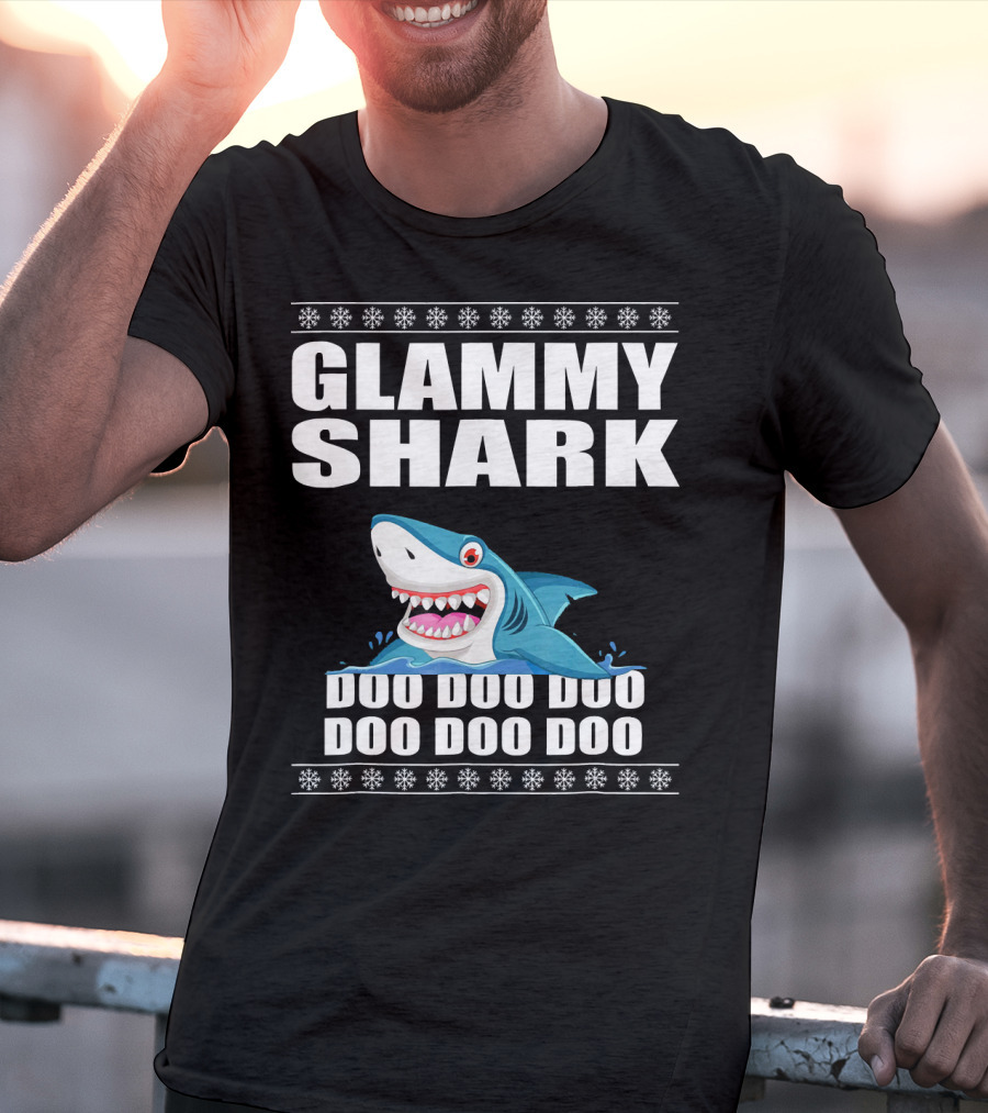 Glammy Shark Doo Doo Doo Doo Doo Doo T-Shirt