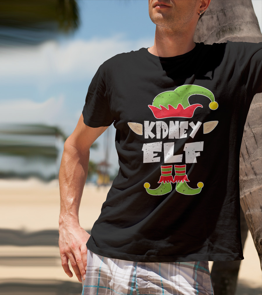 Kidney Elf Squad Nephrology Festive T-Shirt