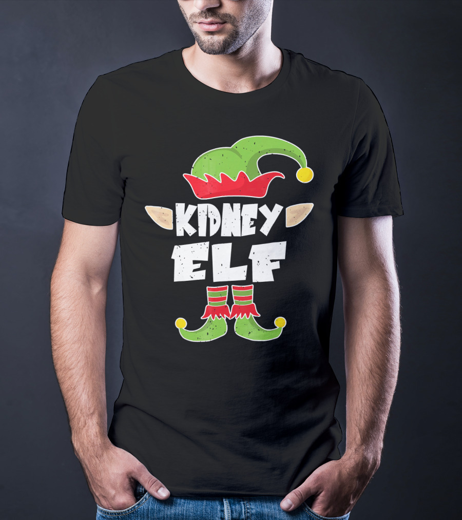 Kidney Elf Squad Nephrology Festive T-Shirt