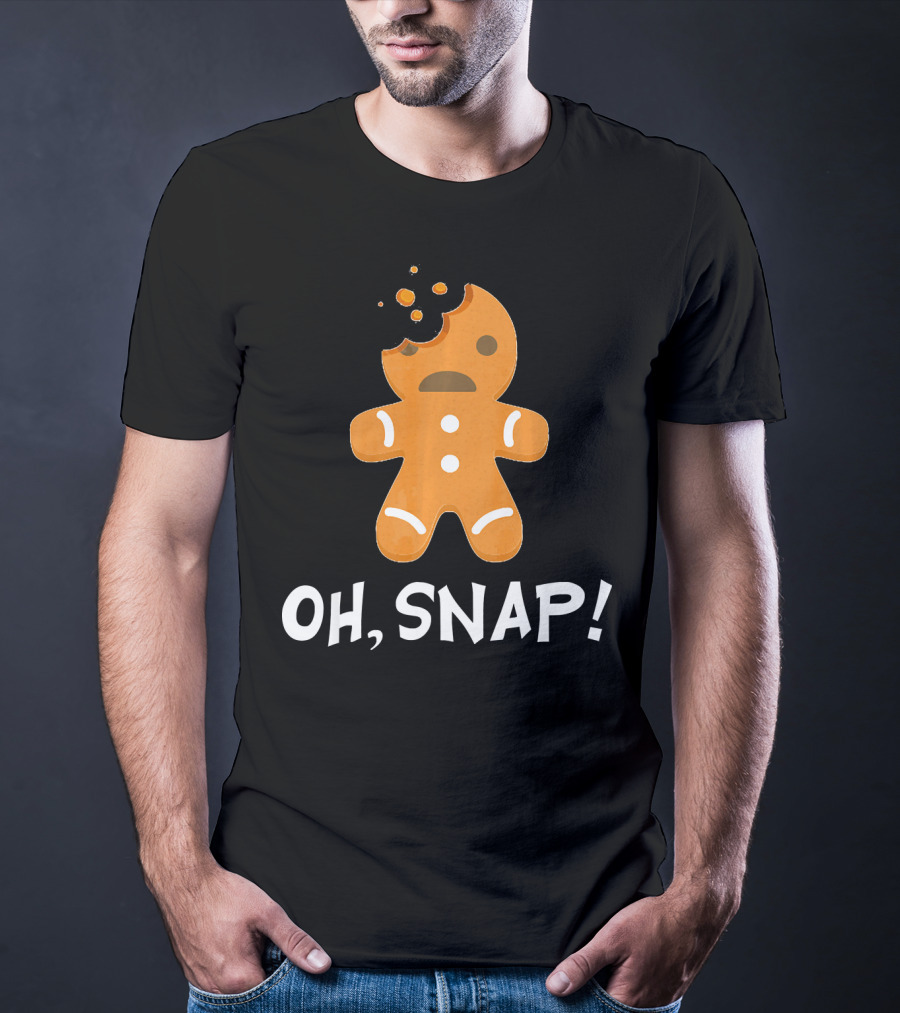 Oh, Snap Gingerbread Christmas T-Shirt