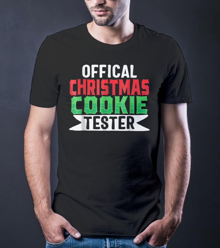 Offical Christmas Cookie Tester T-Shirt