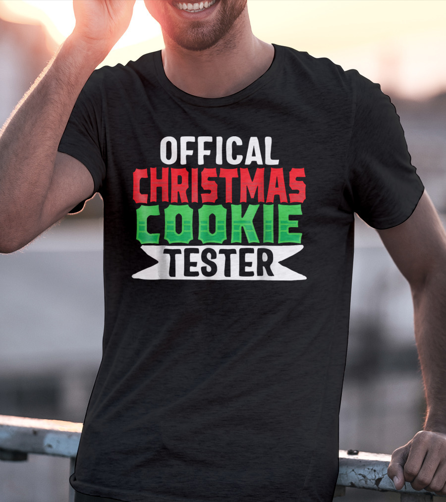 Offical Christmas Cookie Tester T-Shirt