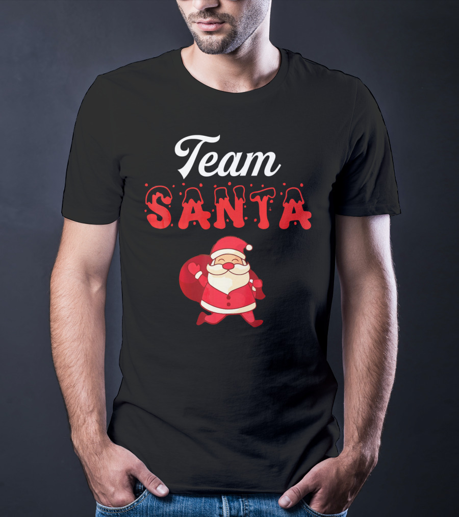 Team Santa Claus Christmas Cheer T-Shirt