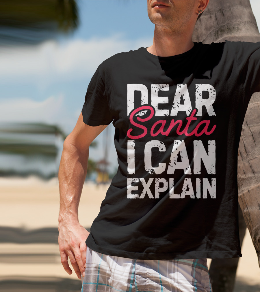 Dear Santa I Can Explain T-Shirt