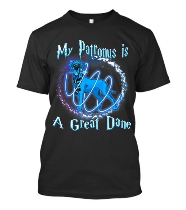 My Patronus Is A Great Dane Magical Dog T-Shirt