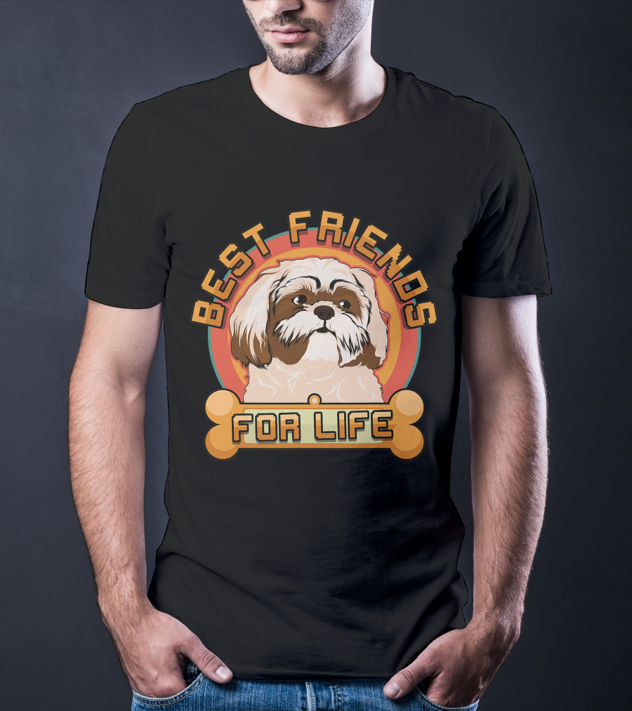 Shih Tzu Best Friends For Life T-Shirt