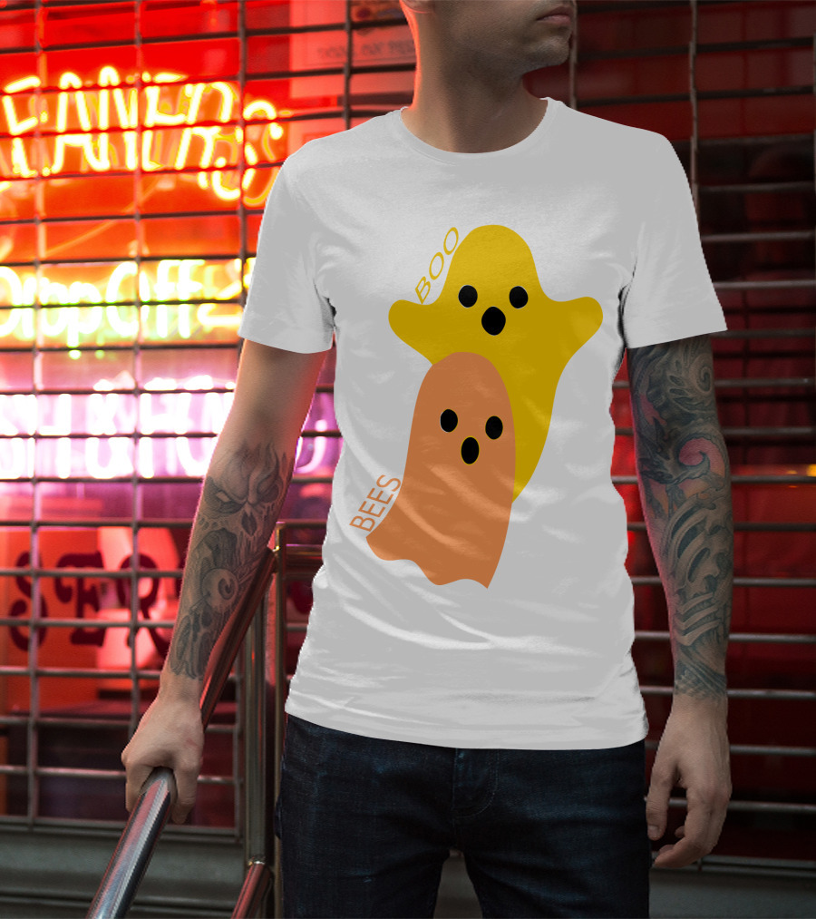 BOO BEES Ghosts Halloween T-Shirt