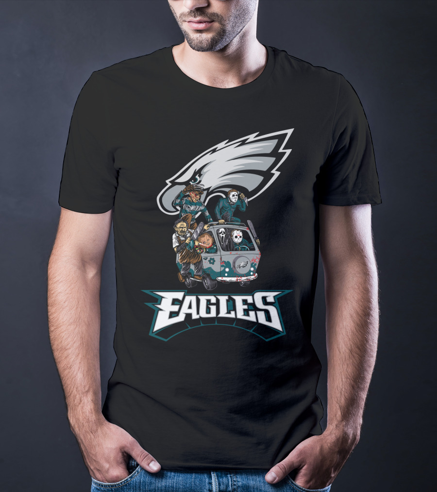 Eagles Horror Movies Edition Van Mashup T-Shirt