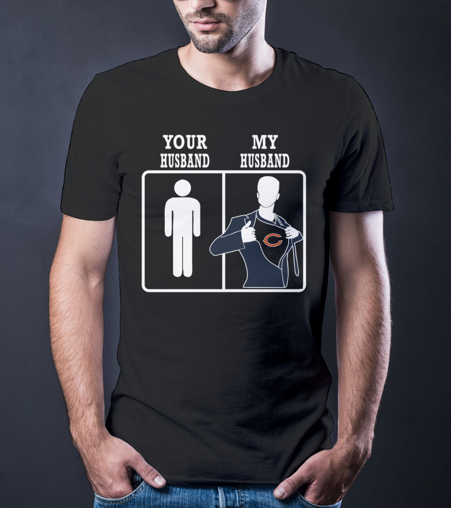 Your Husband My Husband Chicago Bears T-Shirt