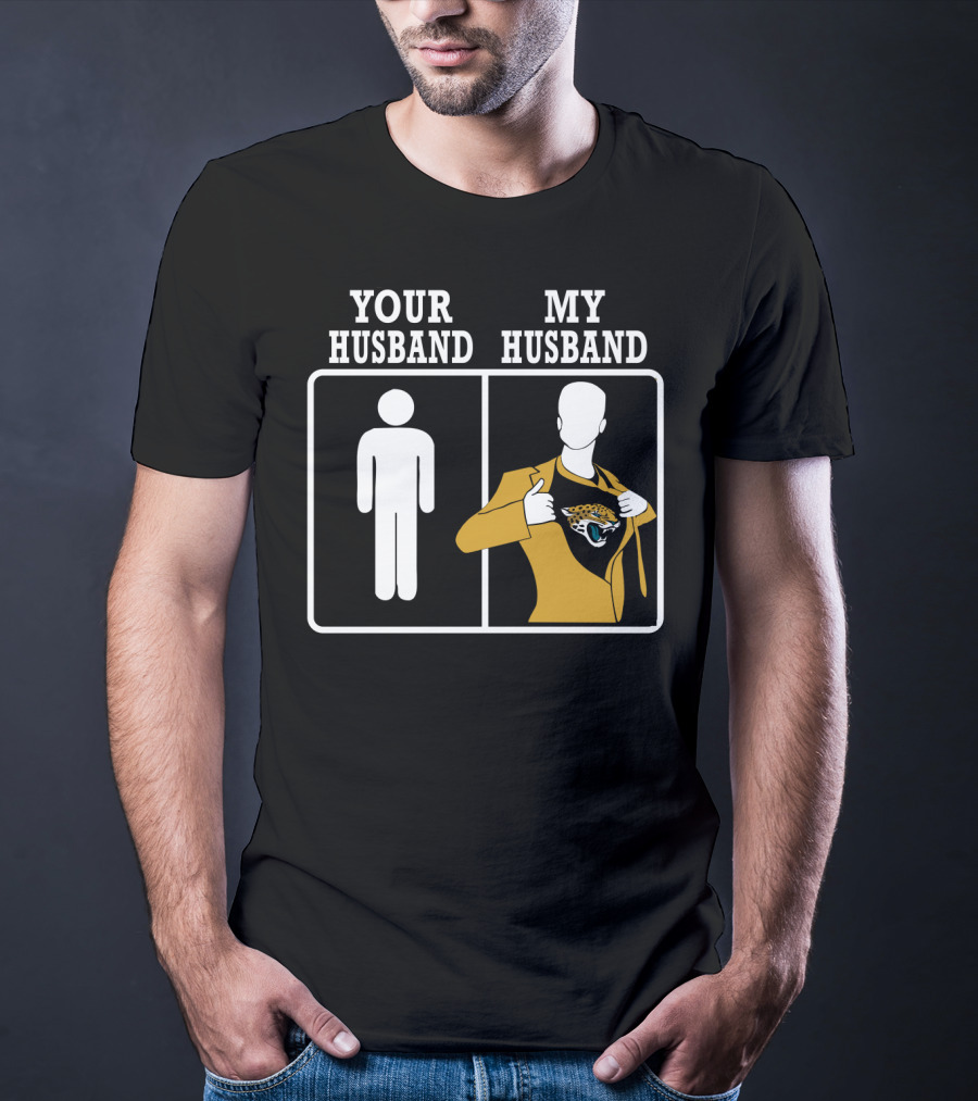 Your Husband My Husband Jacksonville Jaguars T-Shirt