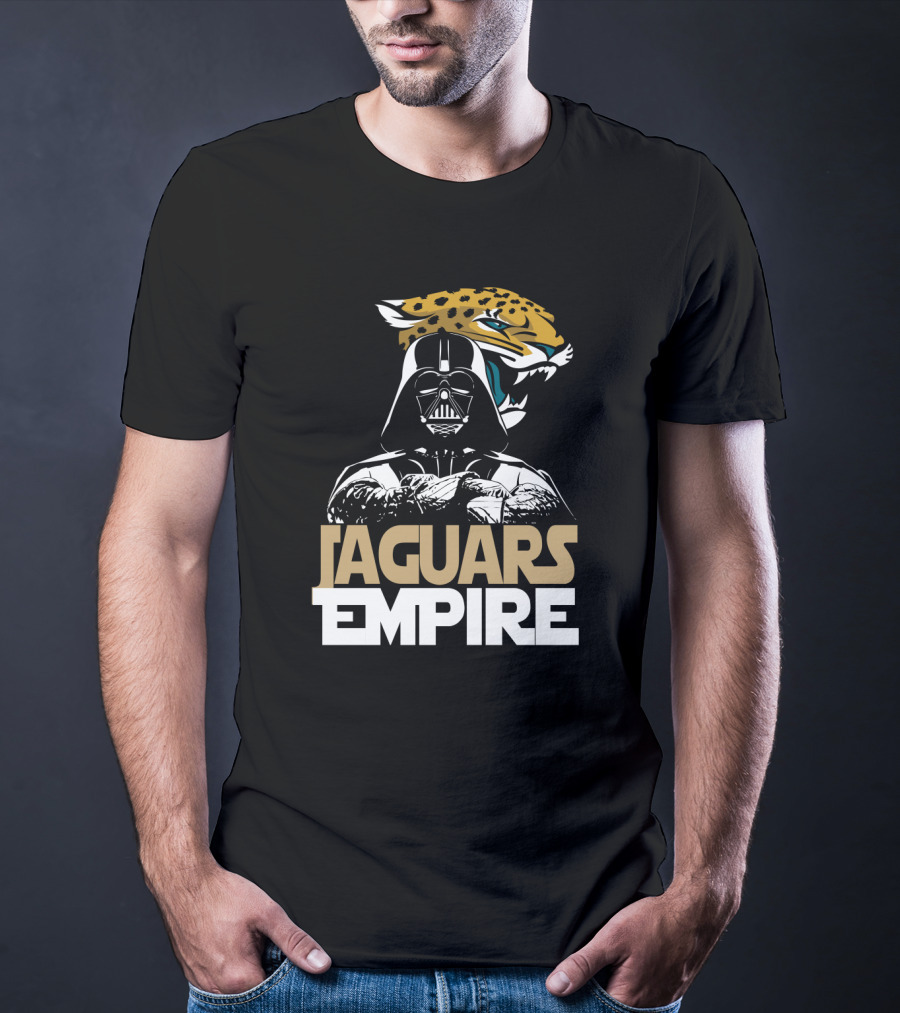 Jaguars Empire Jacksonville Jaguars Star Wars Darth Vader T-Shirt