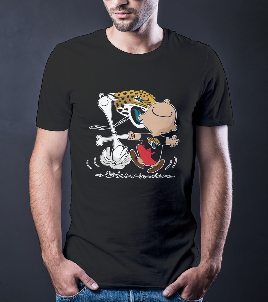 Jacksonville Jaguars Comic Dance Celebration T-Shirt