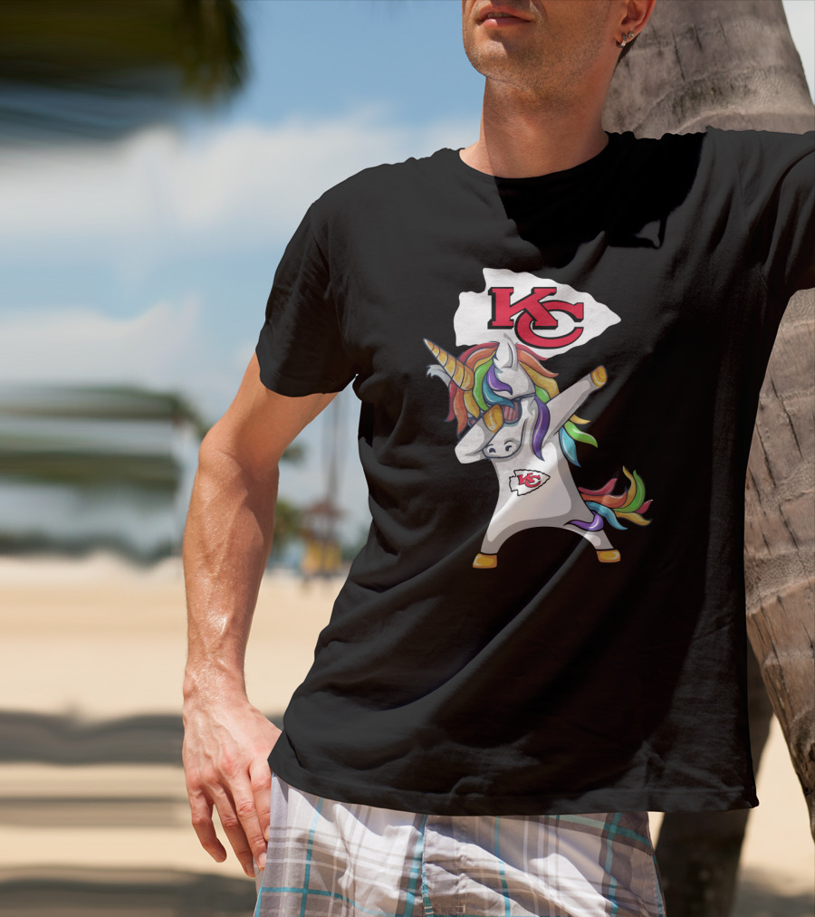 Kansas City Chiefs Unicorn Dab T-Shirt