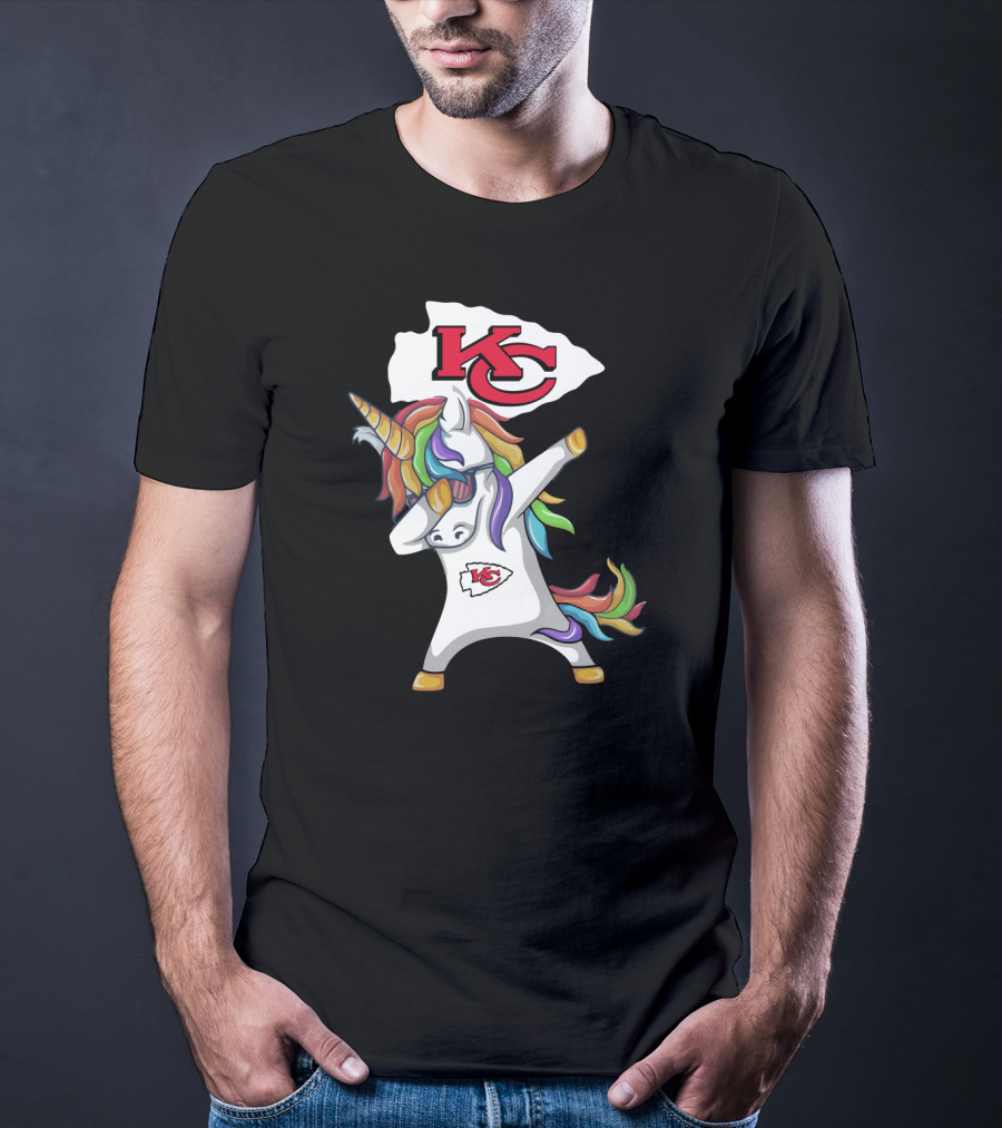Kansas City Chiefs Unicorn Dab T-Shirt