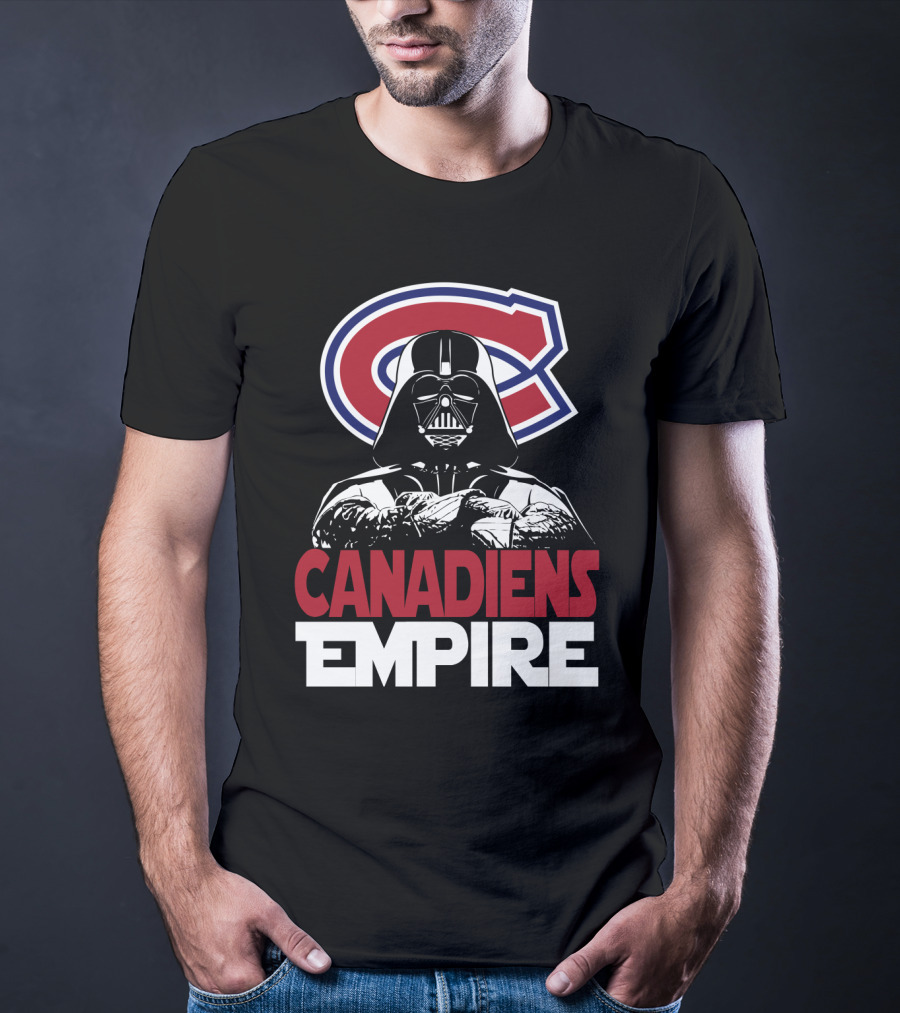 Montreal Canadiens Empire Darth Vader T-Shirt