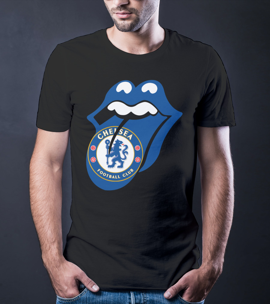 Chelsea Football Club Blue Tongue T-Shirt