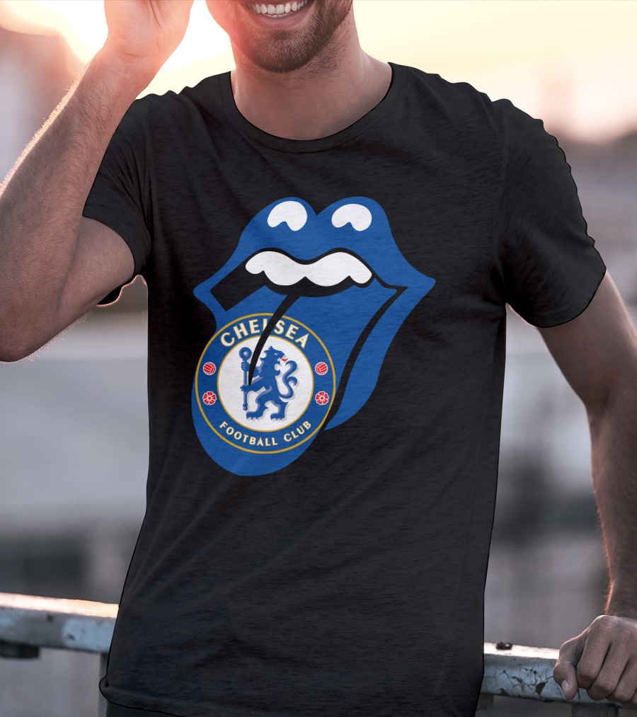 Chelsea Football Club Blue Tongue T-Shirt