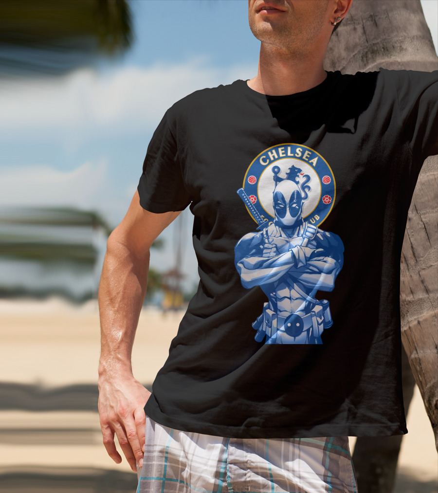 Chelsea Football Club Superhero Crossover T-Shirt