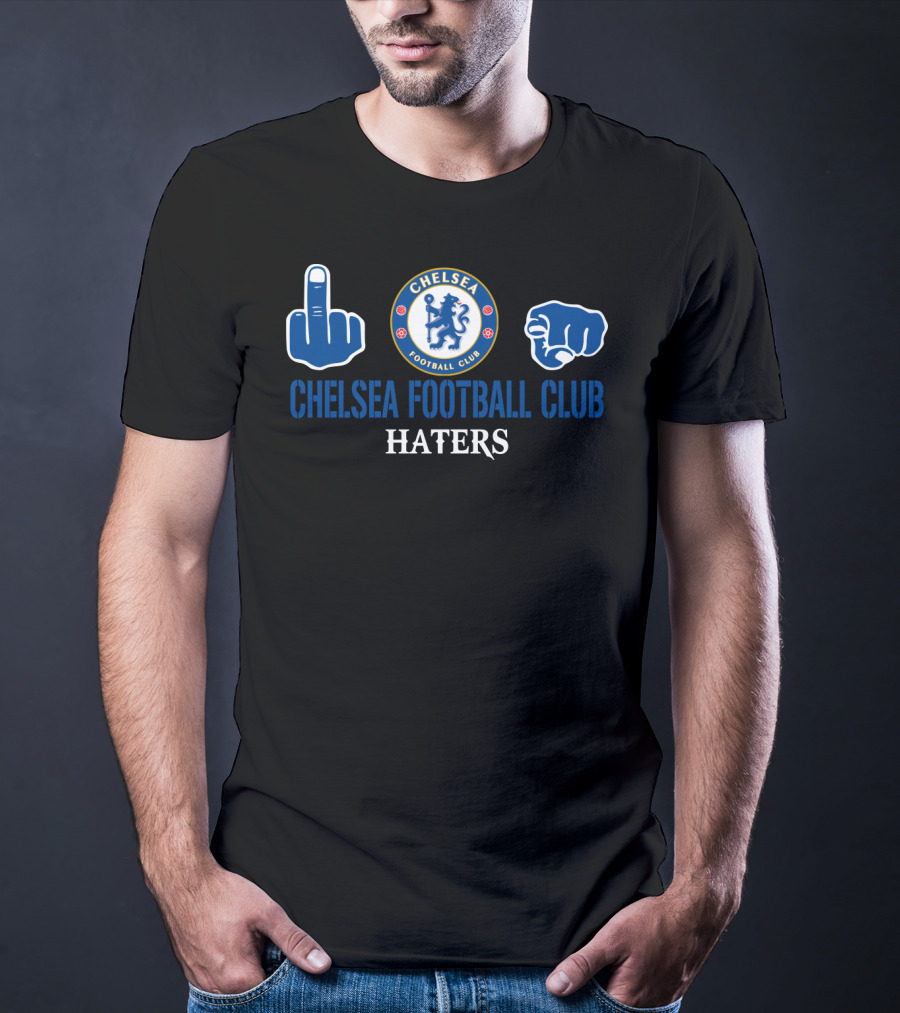 Chelsea Football Club Haters Fist Gesture T-Shirt