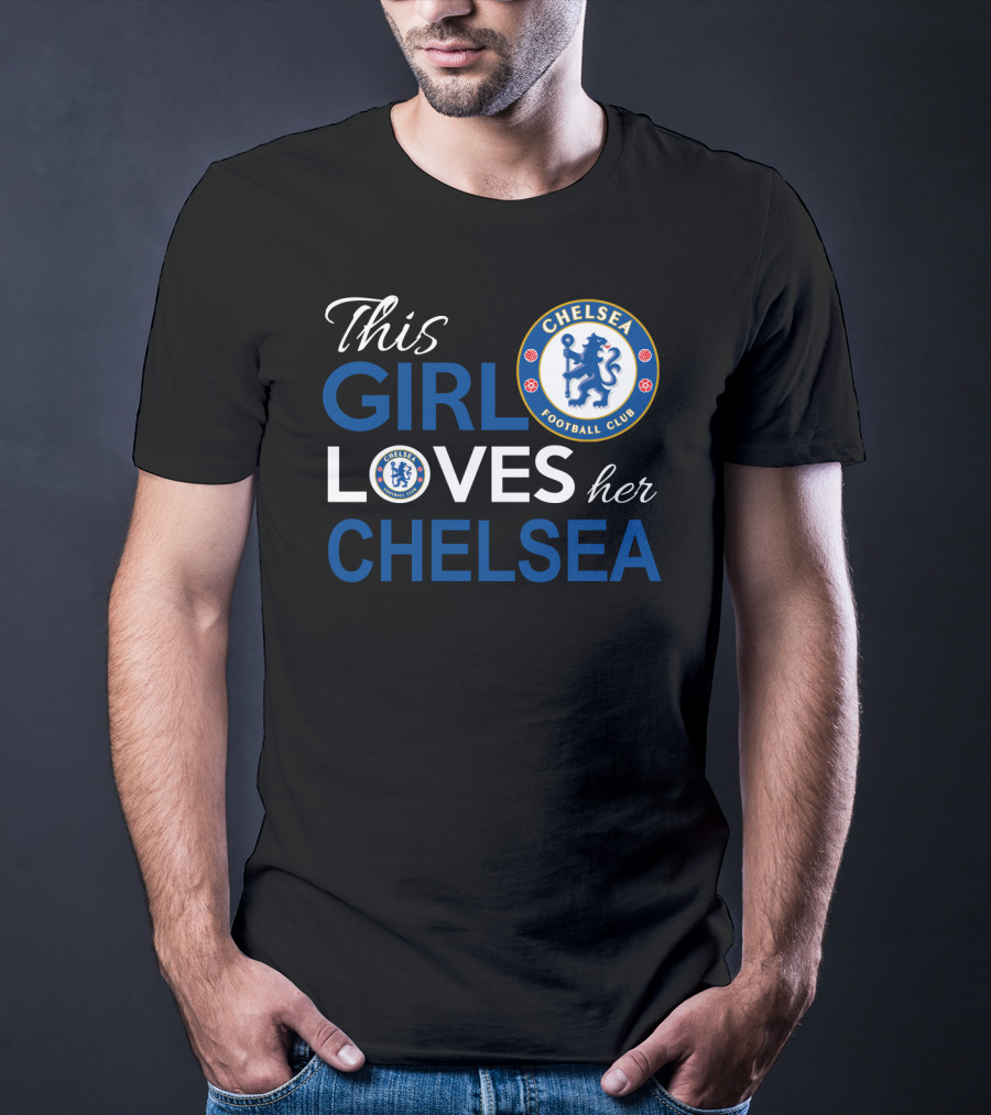 This Girl Loves Her Chelsea Football Club T-Shirt