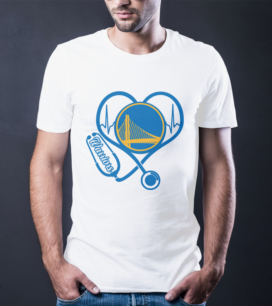 Nurse Heartbeat Golden State Warriors Love T-Shirt