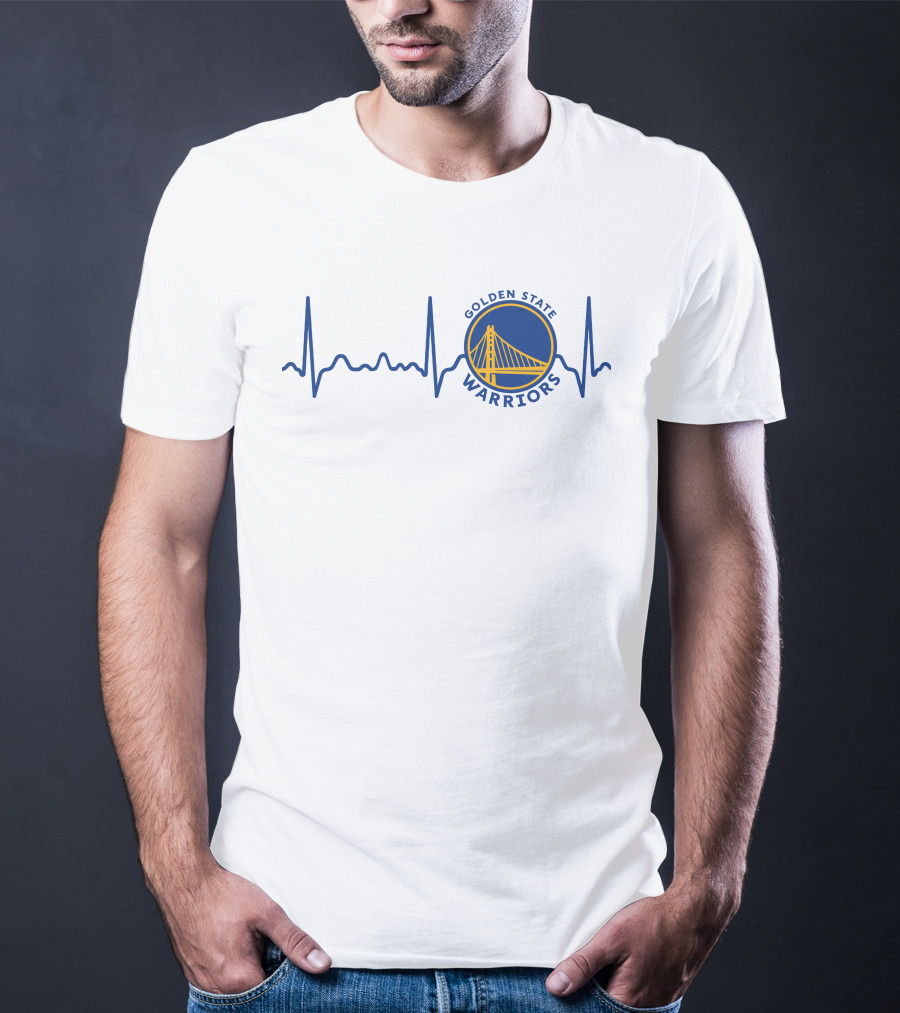 Golden State Warriors Heartbeat T-Shirt
