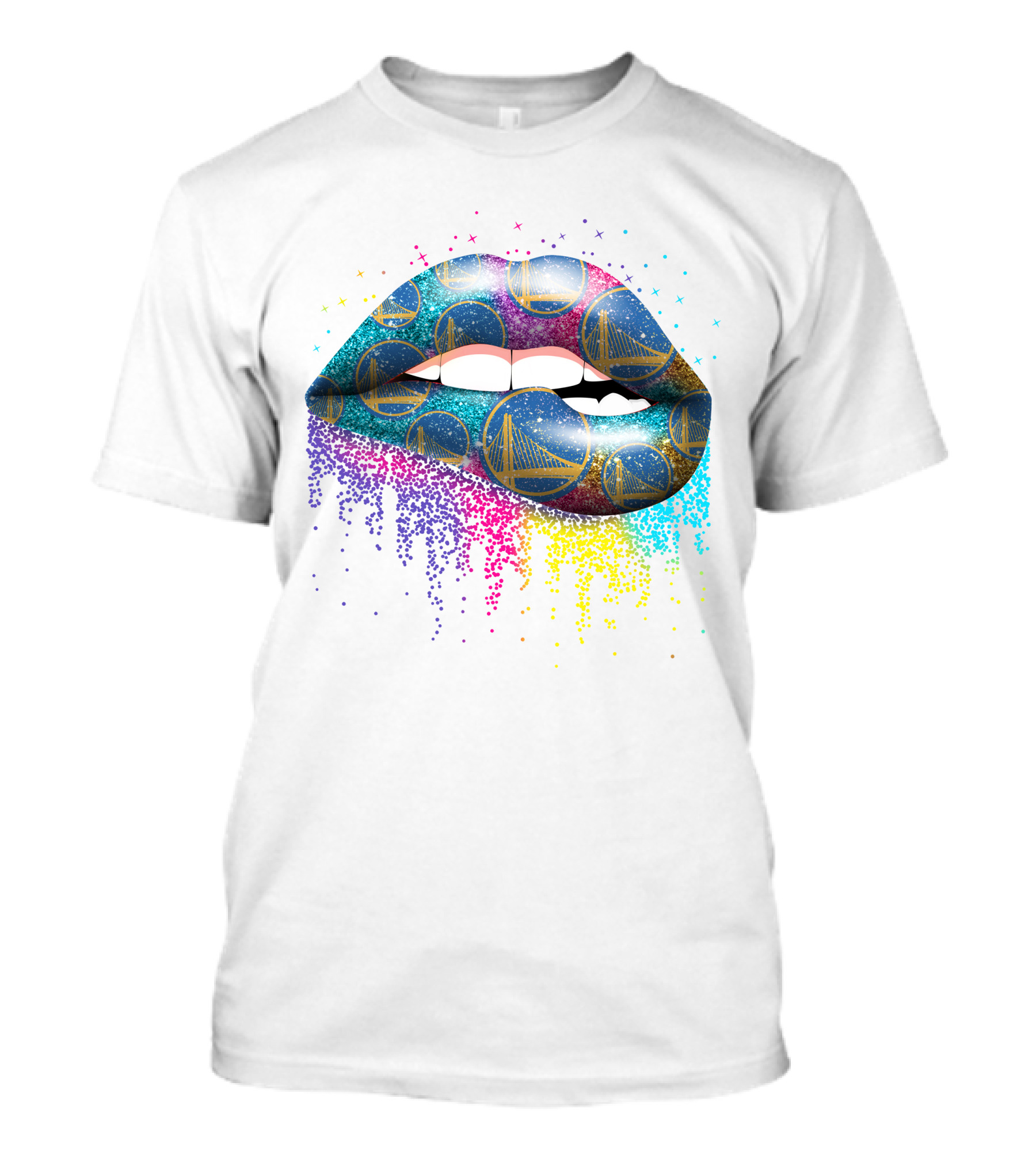 Golden State Warriors Lips T-Shirt